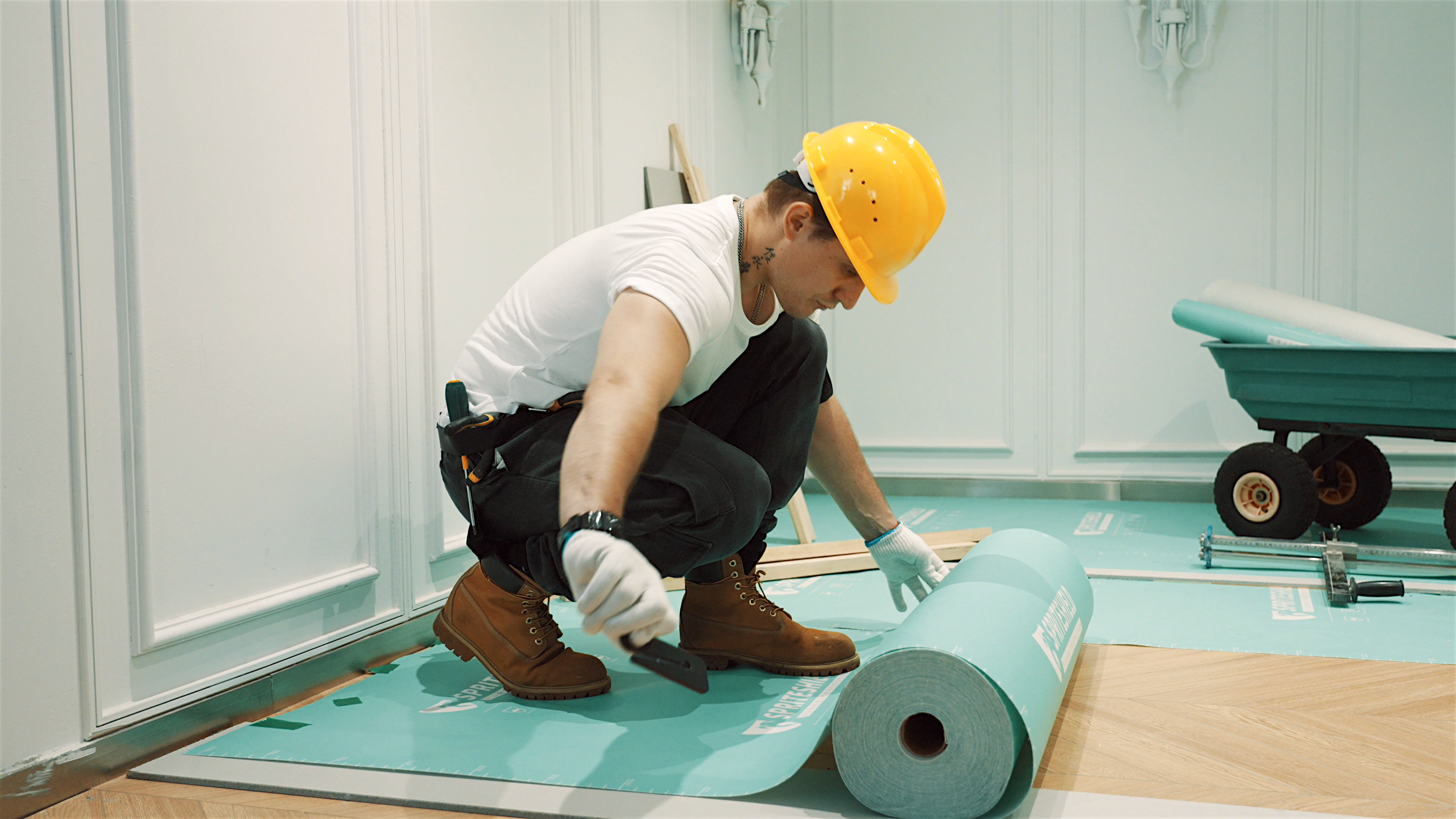 Temporary Flooring Protection Cutting Knife