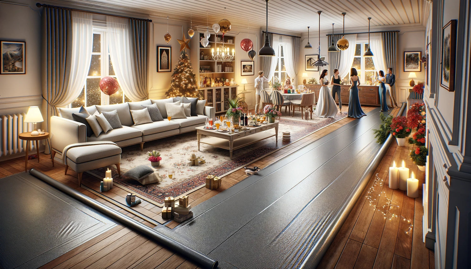 2024 Guide to Floor Protection for Stylish Home Parties