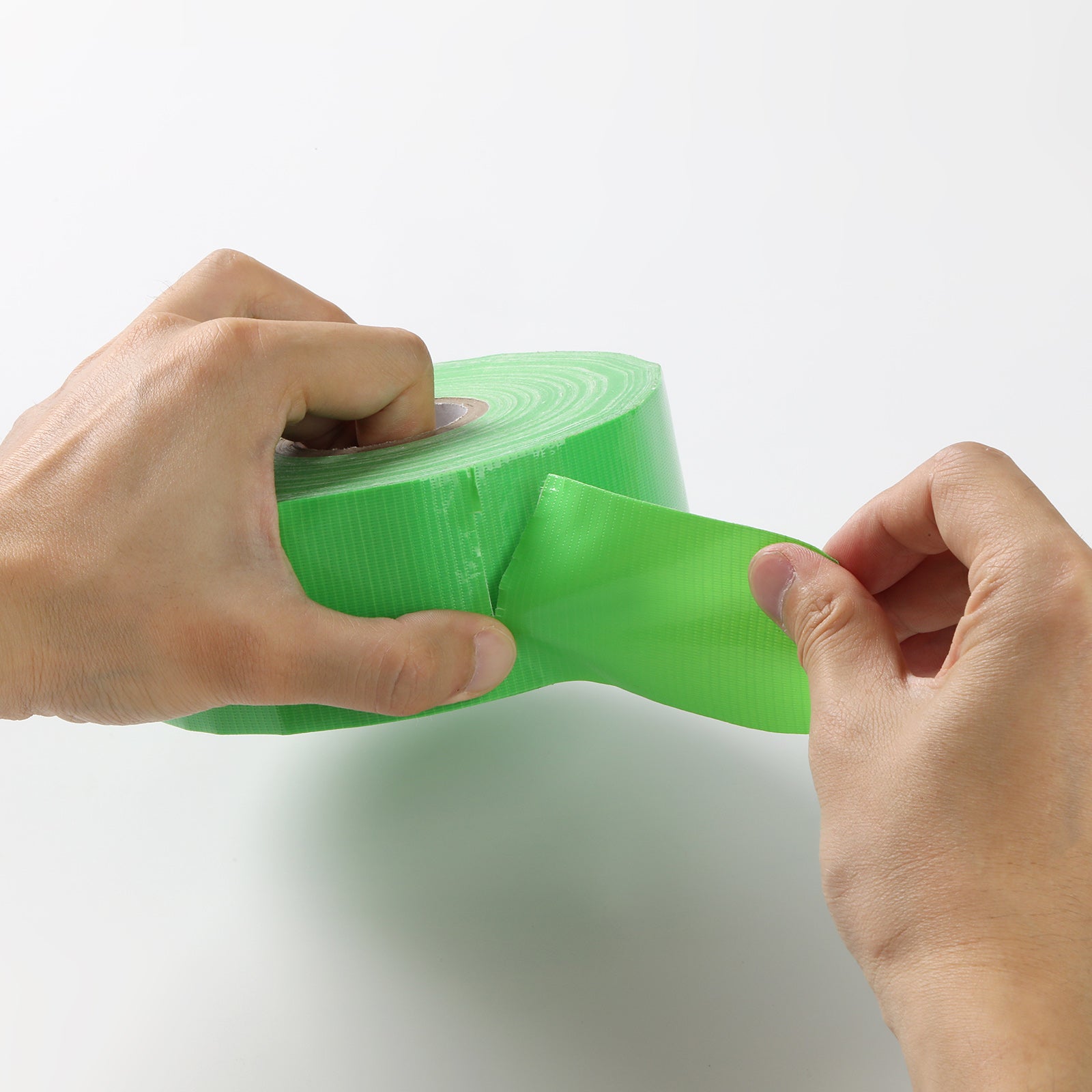 Sheeldify 1.97" x 164‘ Seam Tape - Duct Tape Edge Tape Heavy Duty Multi-Purpose, Hand-Tearable, No Residue, Green, 1 Roll