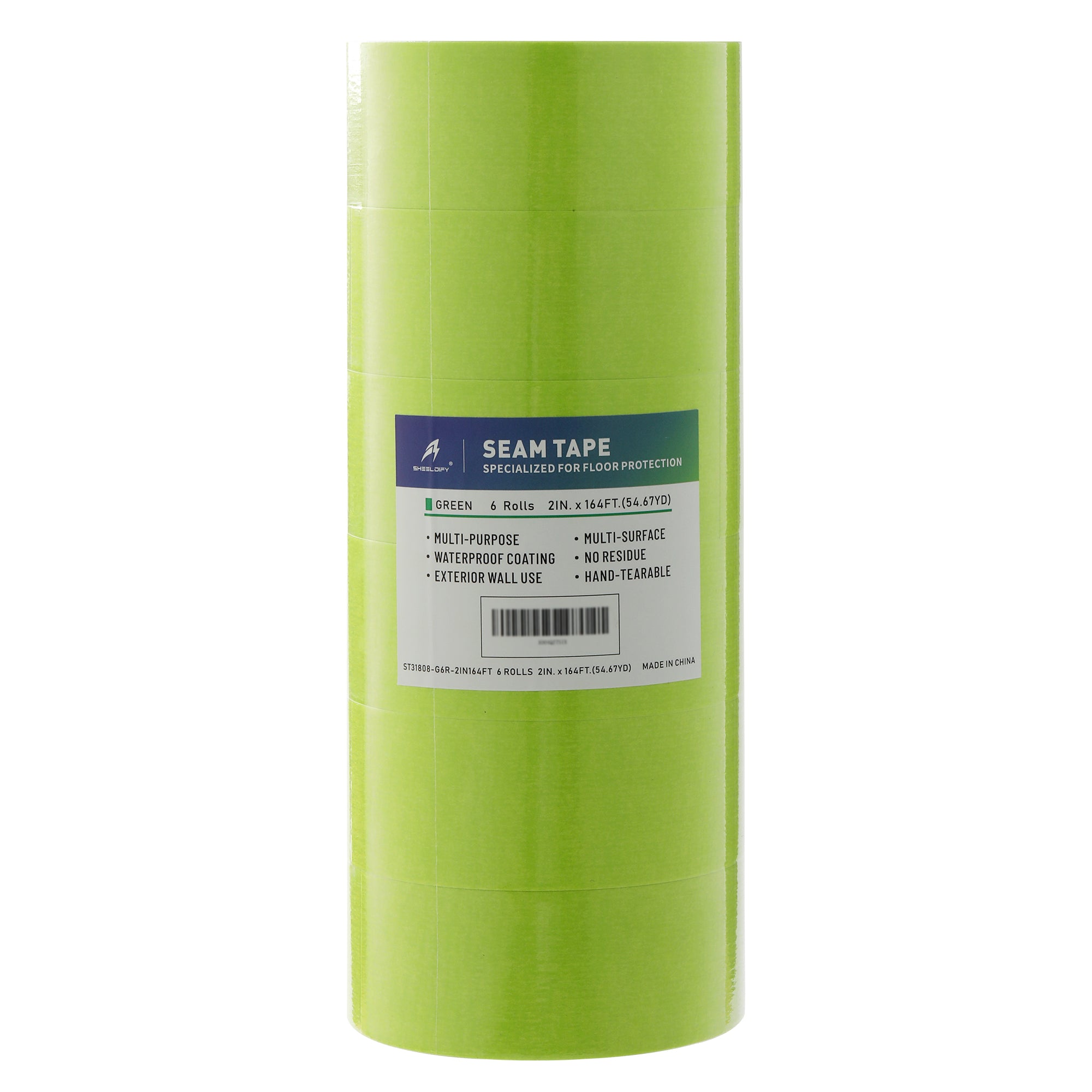 Sheeldify Gen.III Seam Tape Specialized for Floor Protection | Edge Tape | Masking Tape, 90 Day+