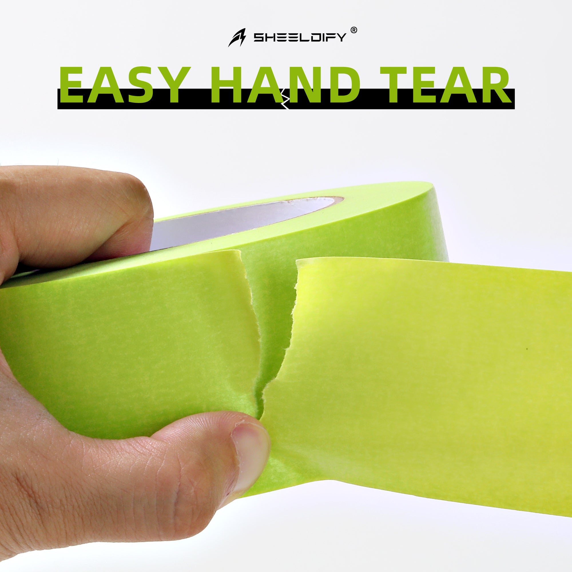 Sheeldify Gen.III Seam Tape Specialized for Floor Protection | Edge Tape | Masking Tape, 90 Day+