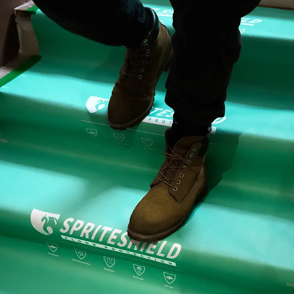 SPRITESHIELD Floor Protection Protecting Stair Steps