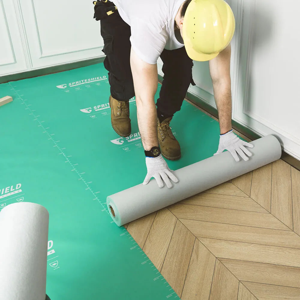 Laying Temporary Floor Protection correctly