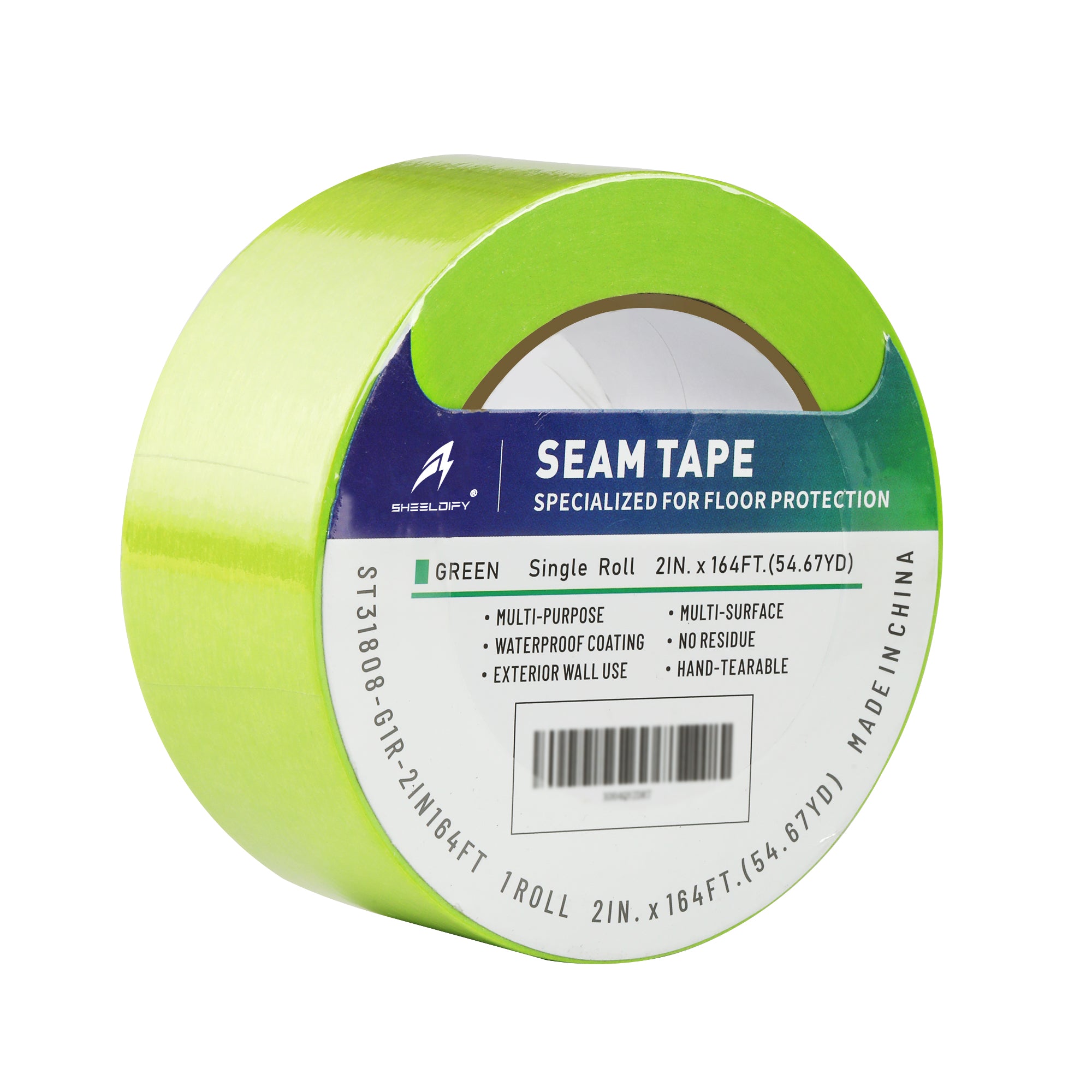 Sheeldify Gen.III Seam Tape Specialized for Floor Protection | Edge Tape | Masking Tape, 90 Day+